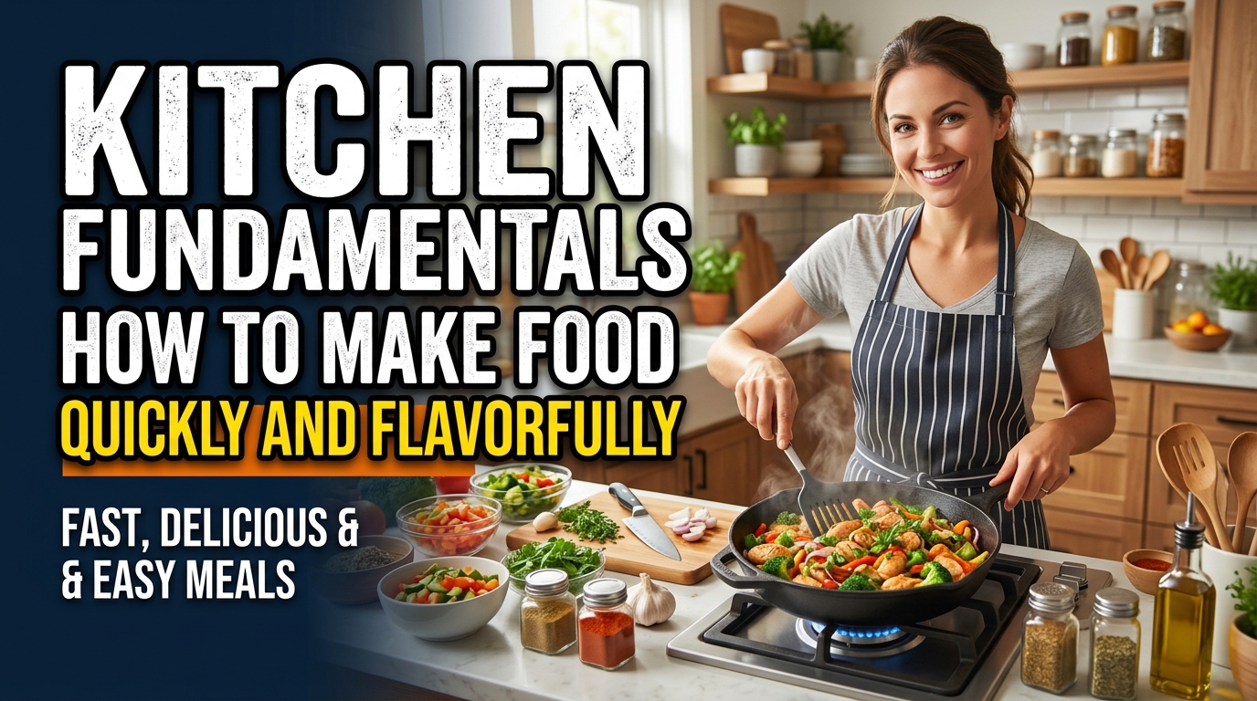 Kitchen Fundamentals: How to Make Food Quickly and Flavorfully
