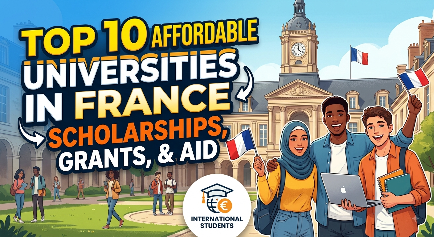 Top 10 Affordable Universities in France: Scholarships, Grants, and Financial Aid for Students