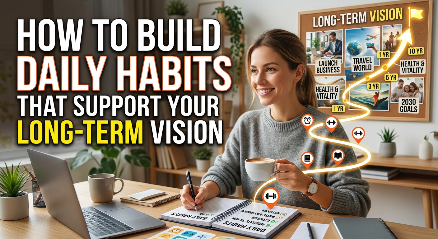 How to Build Daily Habits That Support Your Long-Term Vision