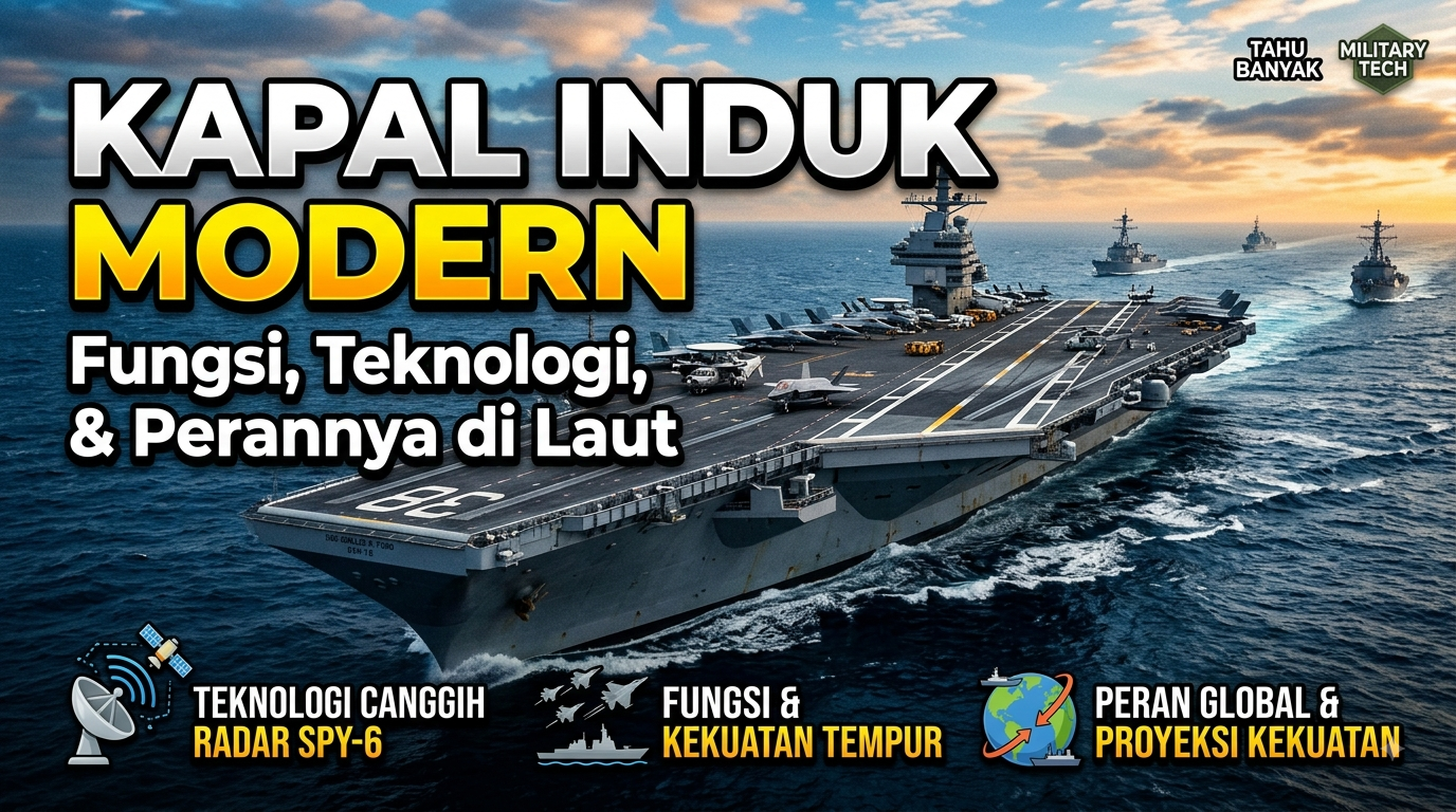 Kapal Induk Modern: Fungsi, Teknologi, dan Perannya di Laut