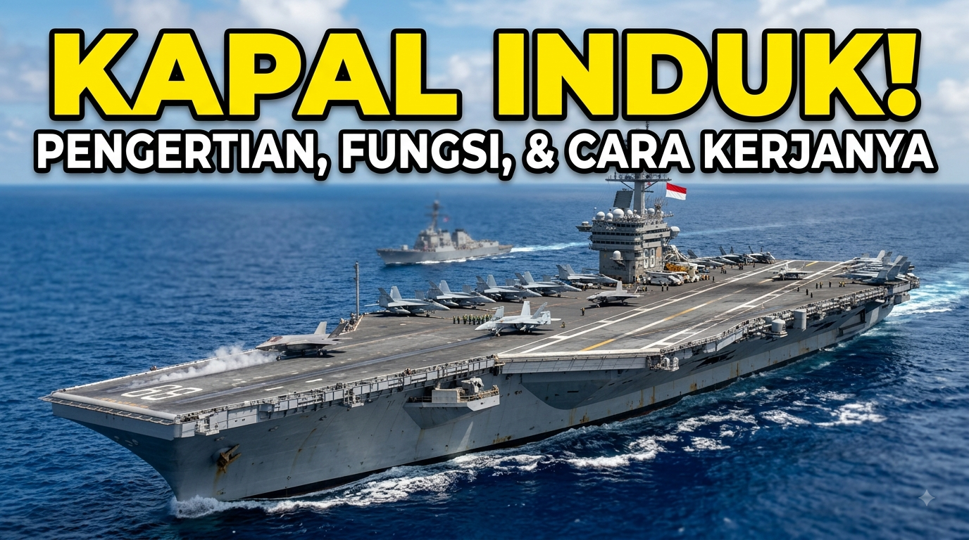 Kapal Induk: Pengertian, Fungsi, dan Cara Kerjanya