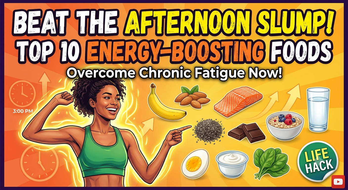 Top 10 Energy-Boosting Foods to Overcome Chronic Afternoon Fatigue