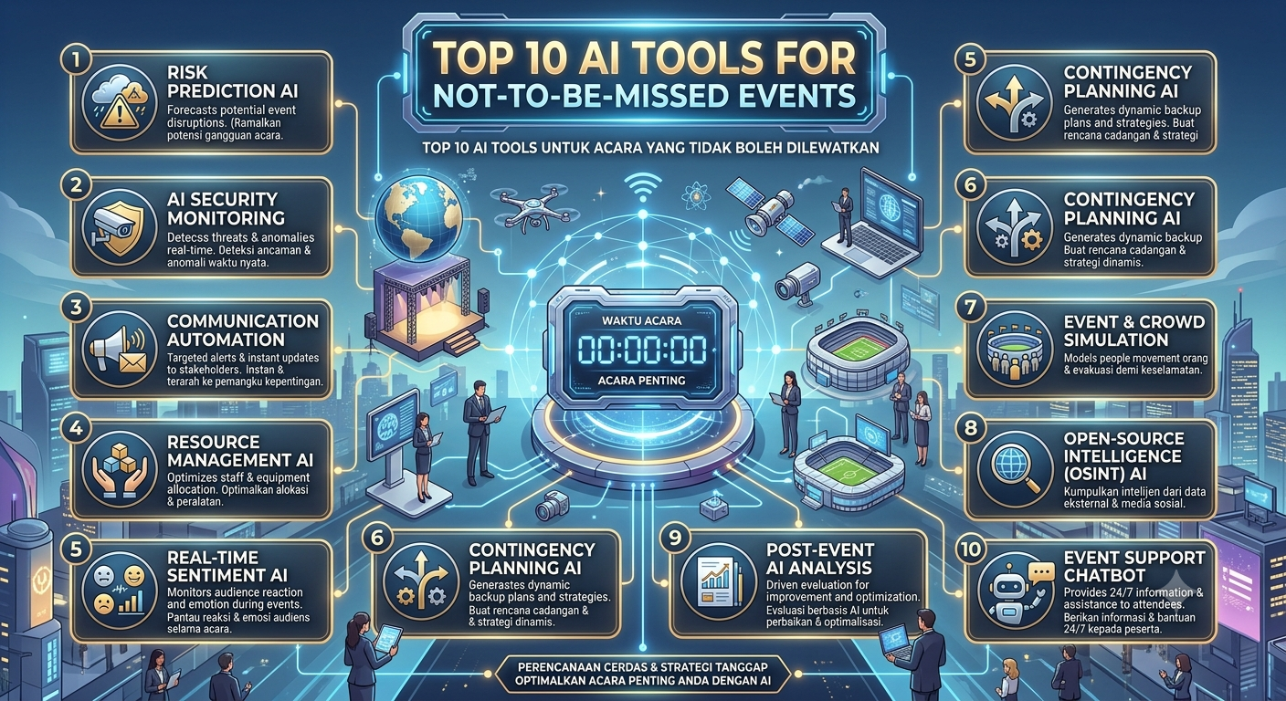 Top 10 AI Tools for Not-to-Be-Missed Events in 2026