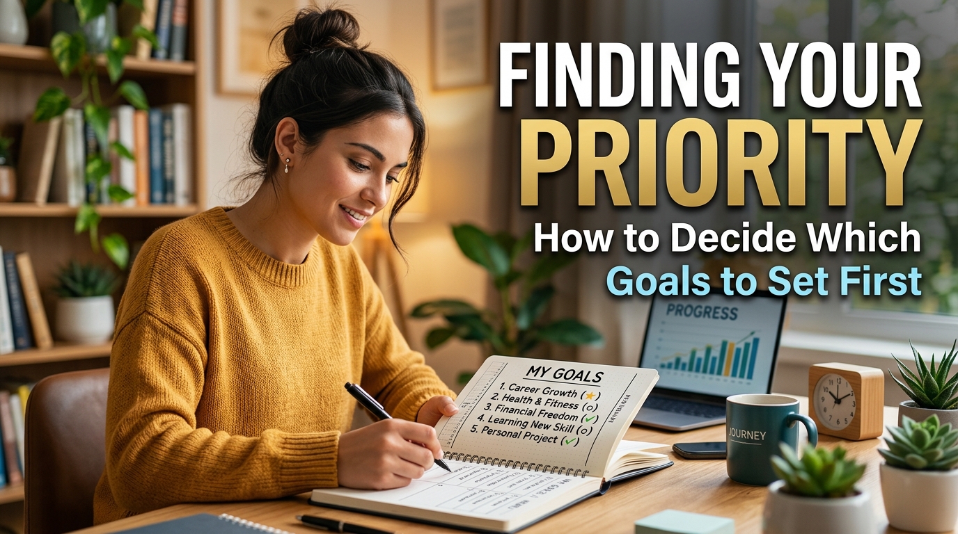 Finding Your Priority: How to Decide Which Goals to Set First
