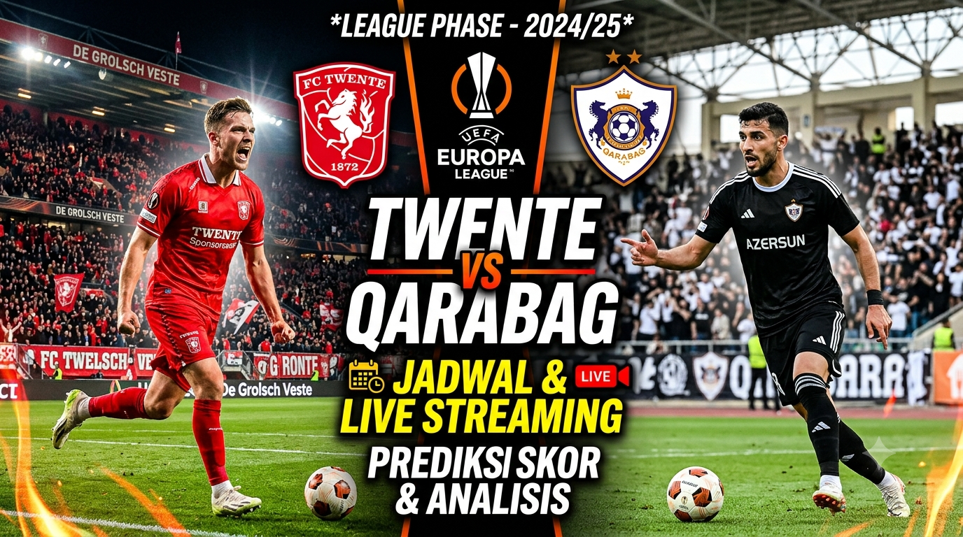 Jelang Twente vs Qarabag, ini prediksi skor dan perkiraan susunan pemain