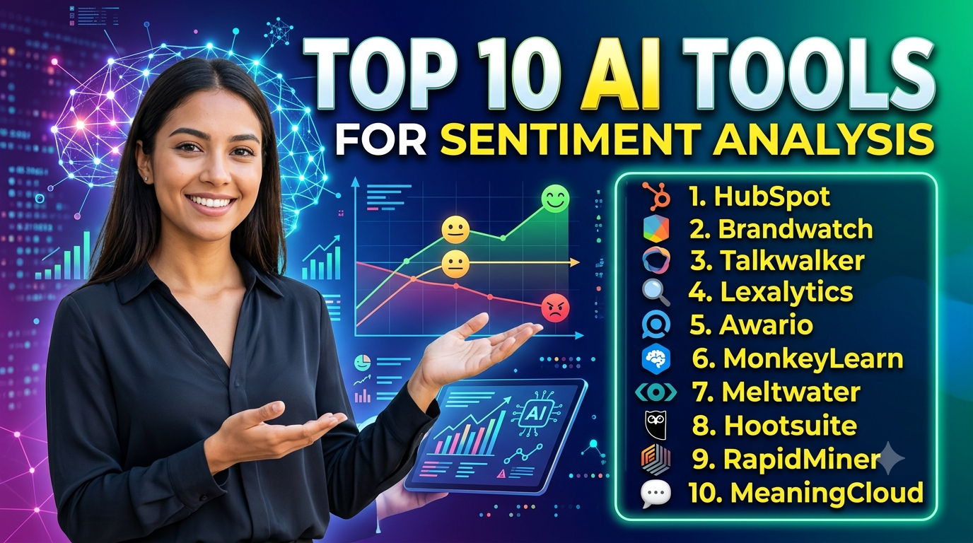 Top 10 AI Tools for Sentiment Analysis