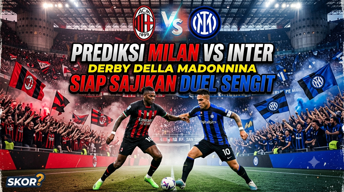 Prediksi Milan vs Inter: Derby della Madonnina Siap Sajikan Duel Sengit