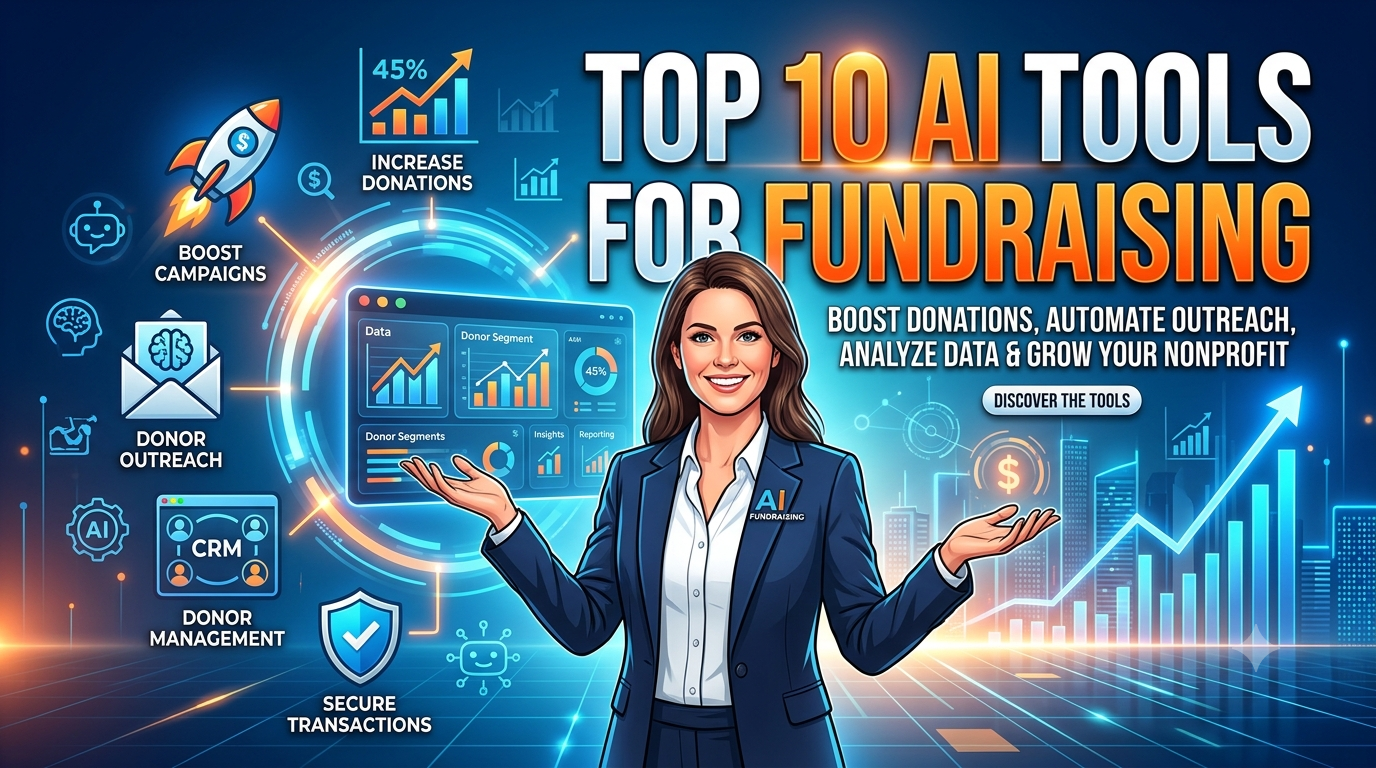 Top 10 AI Tools for Fundraising