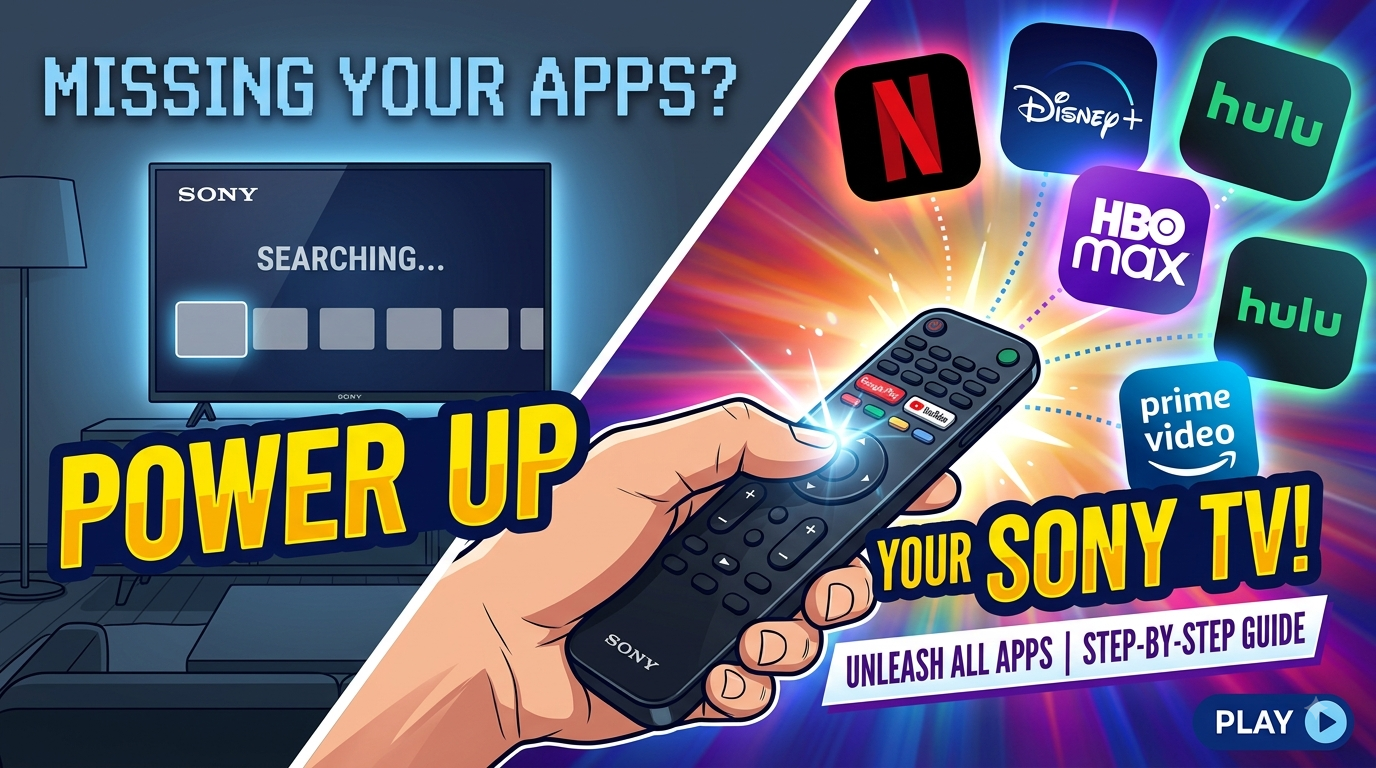 How to Install an App on a Sony Smart TV: Step-by-Step Guide