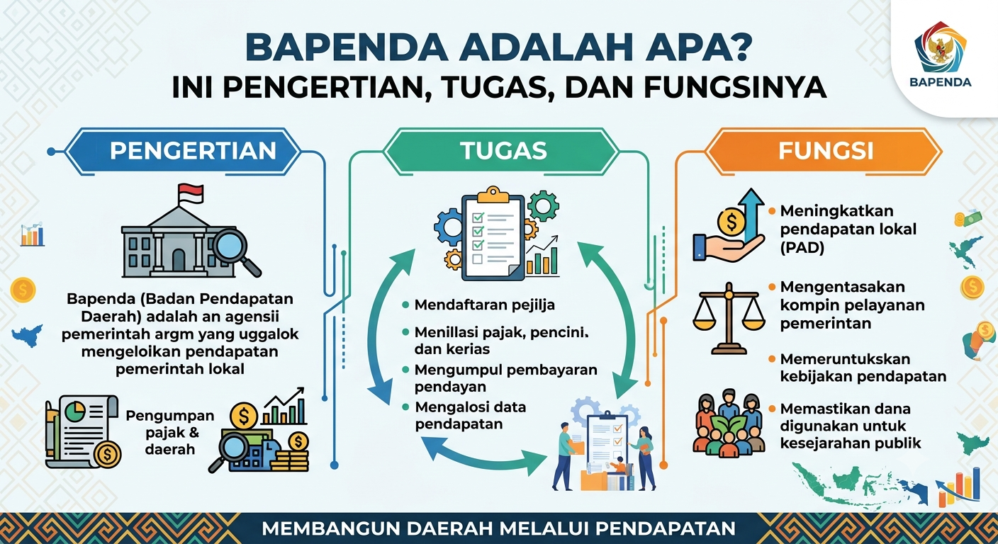 Bapenda Adalah Apa? Ini Pengertian, Tugas, dan Fungsinya