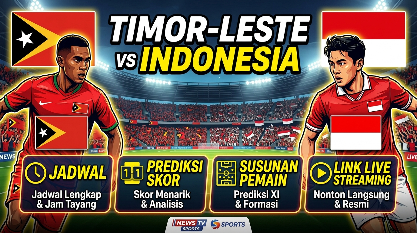 Timor-Leste vs Indonesia: Jadwal, Prediksi Skor, Susunan Pemain, dan Link Live Streaming