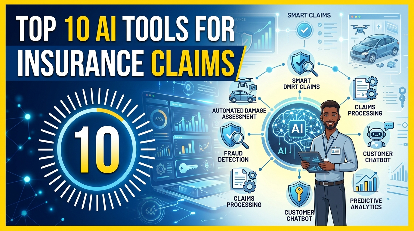 Top 10 AI Tools for Insurance Claims