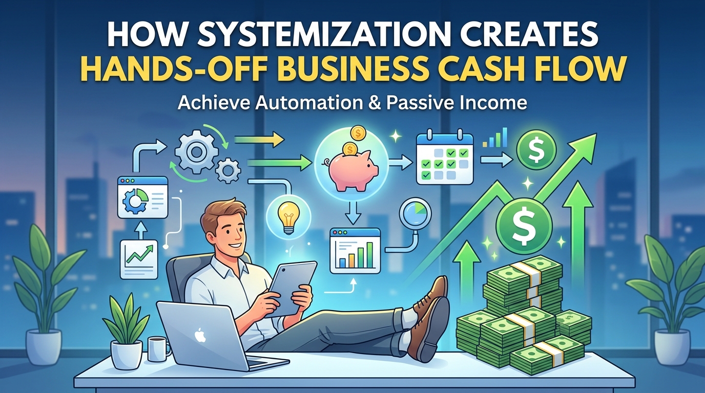 How Systemization Creates Hands-Off Business Cash Flow