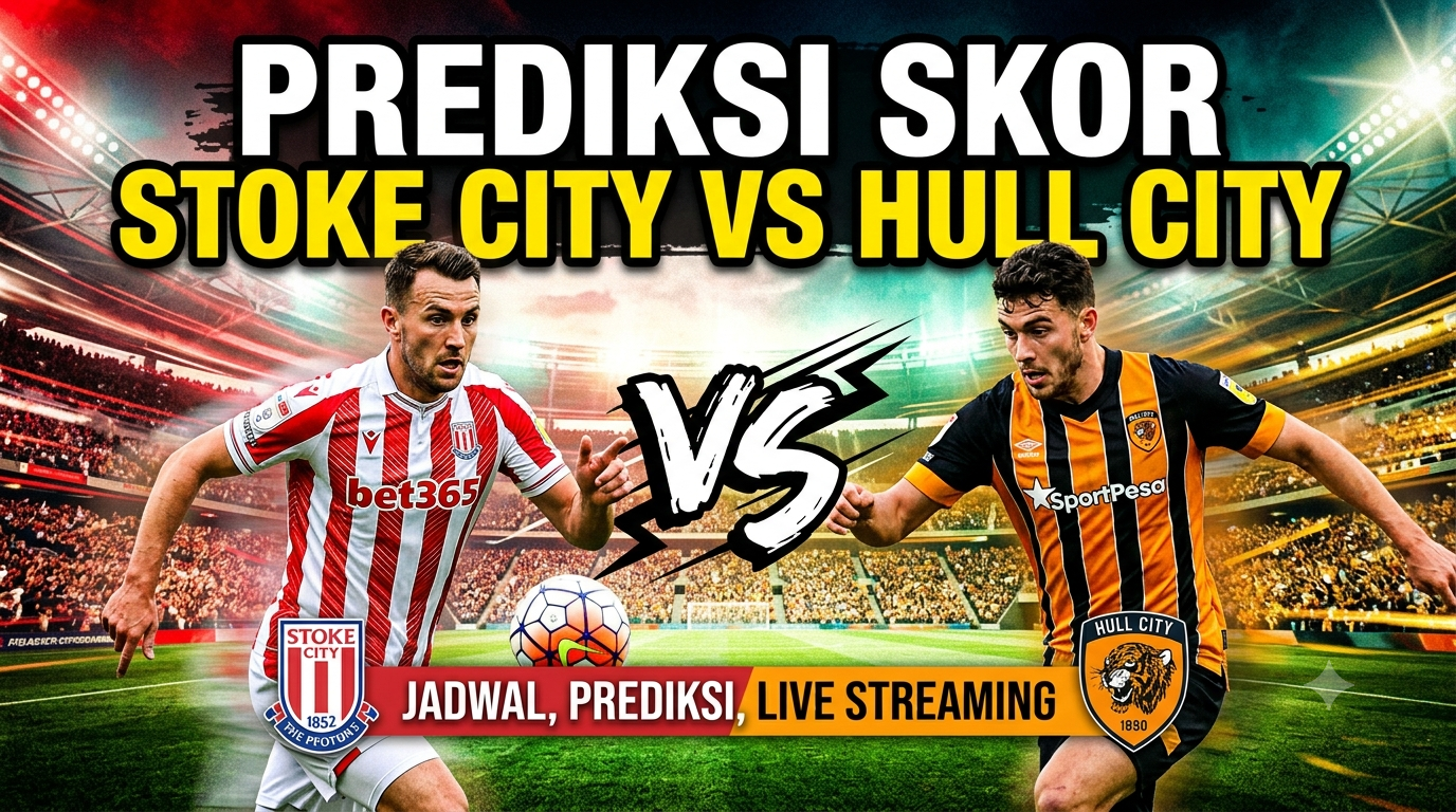 Stoke City vs Hull City: Prediksi, Jadwal, dan Link Live Streaming
