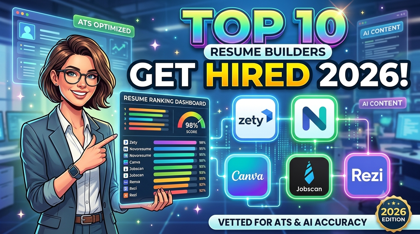 Top 10 Resume Builder Apps and Websites in 2026Top 10 Resume Builder Apps and Websites in 2026