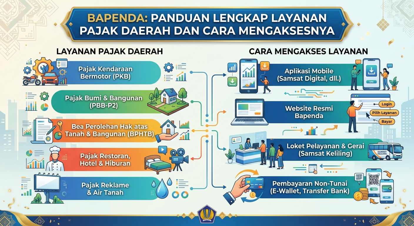 Bapenda: Panduan Lengkap Layanan Pajak Daerah dan Cara Mengaksesnya