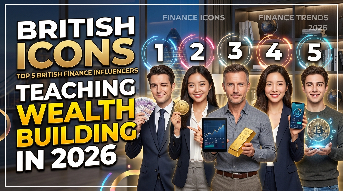 Top 5 British Finance Influencers Teaching Wealth Building in 2026