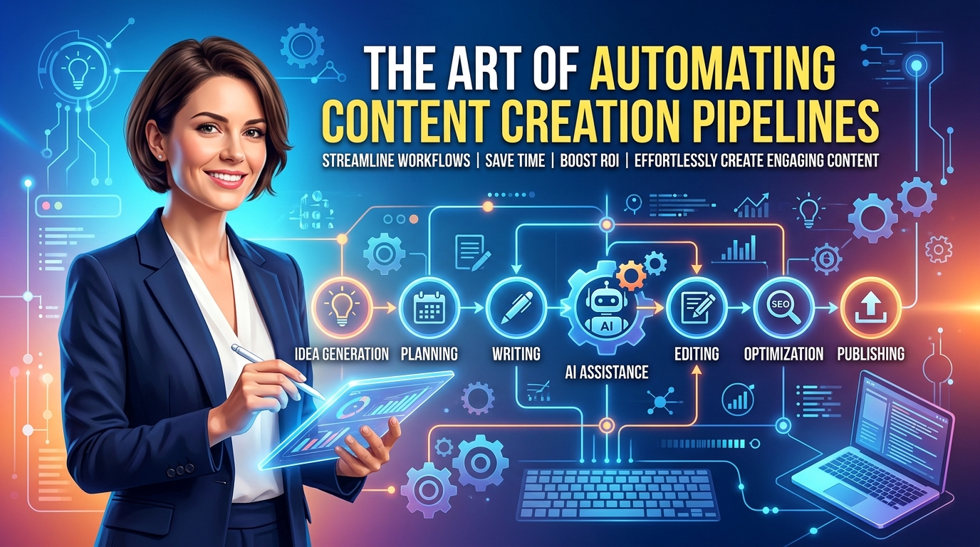 The Art of Automating Content Creation Pipelines