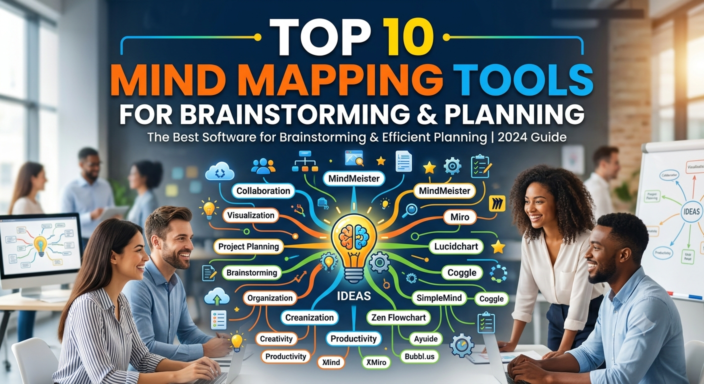 Top 10 Mind Mapping Tools for Brainstorming and Planning