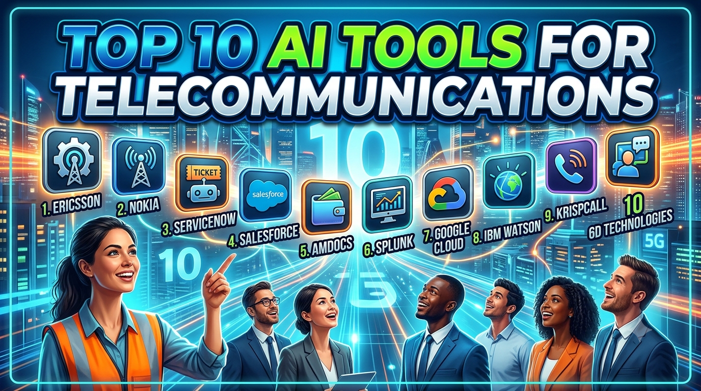 Top 10 AI Tools for Telecommunications: Transforming Networks and Customer Experience in 2026