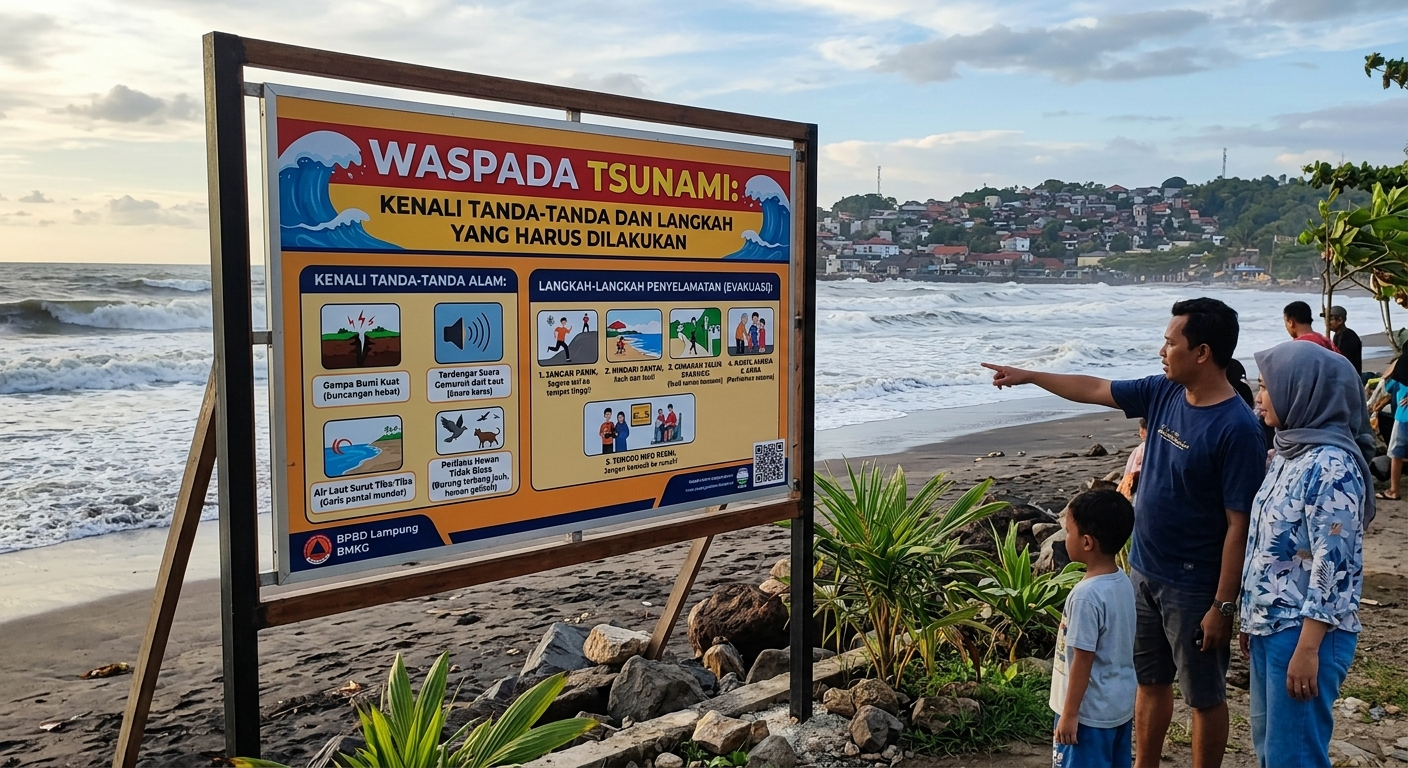 Waspada Tsunami: Kenali Tanda-Tanda dan Langkah yang Harus Dilakukan