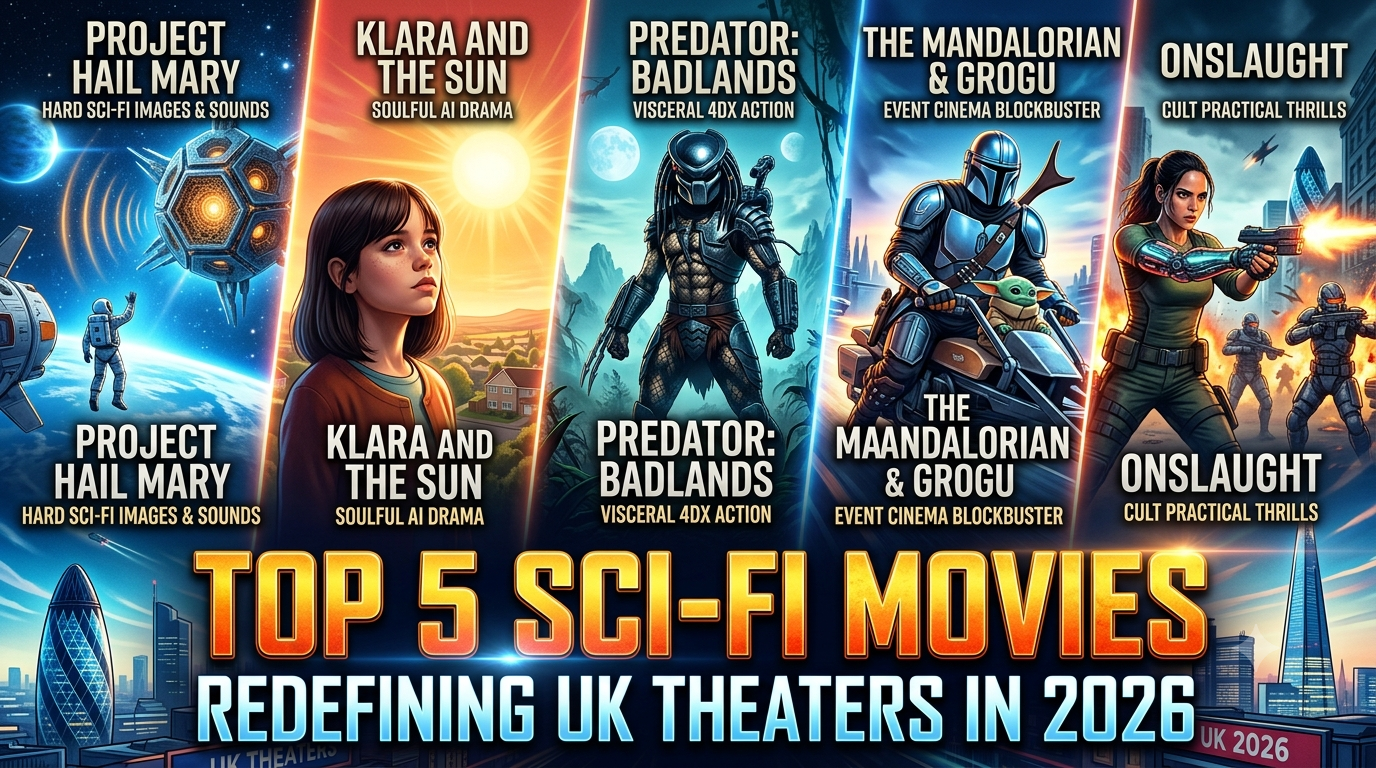 Top 5 Sci-Fi Movies Redefining UK Theaters in 2026