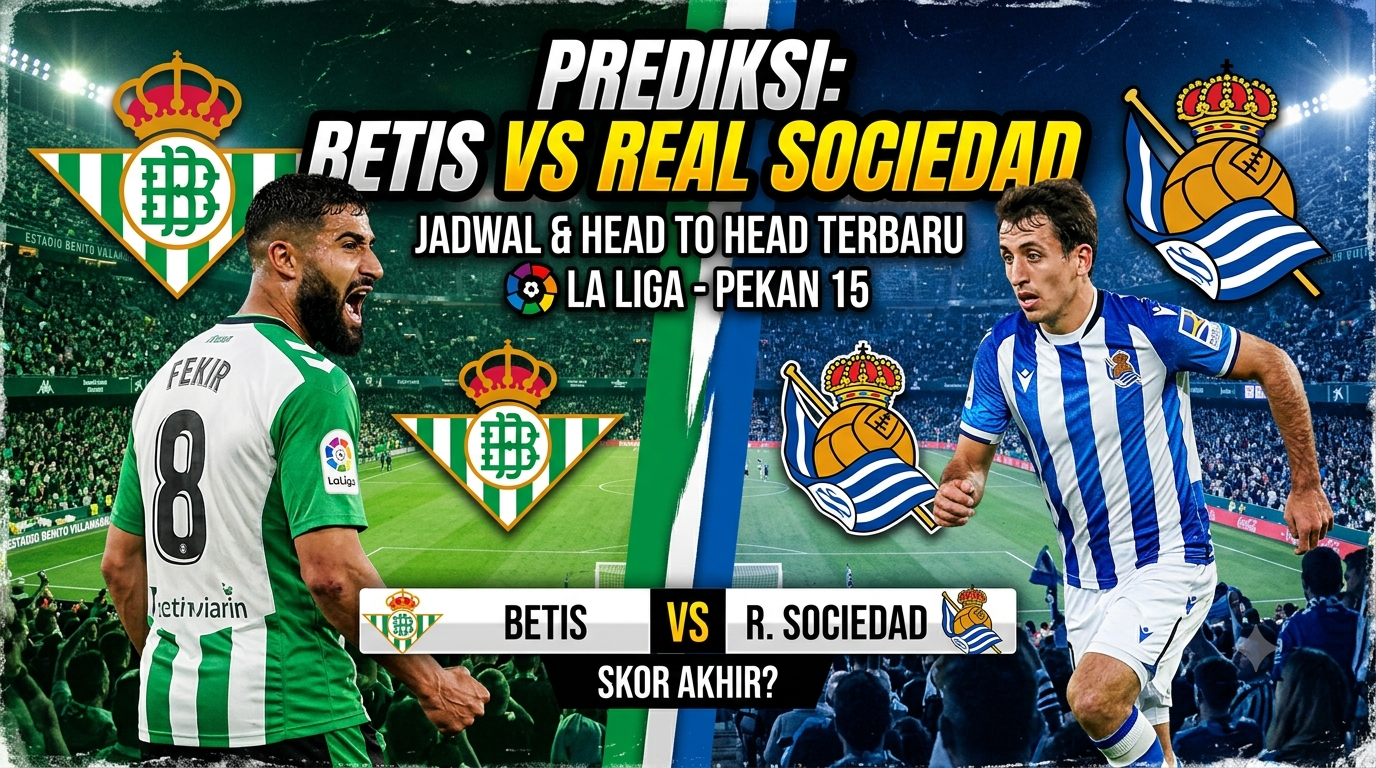 Betis vs Real Sociedad: Prediksi, Jadwal, dan Head to Head Terbaru