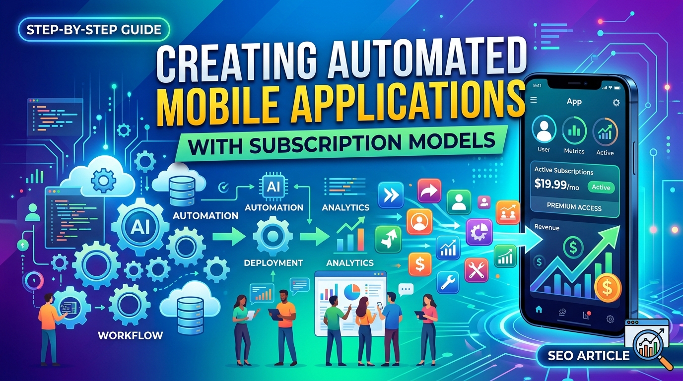Creating Automated Mobile Applications with Subscription Models