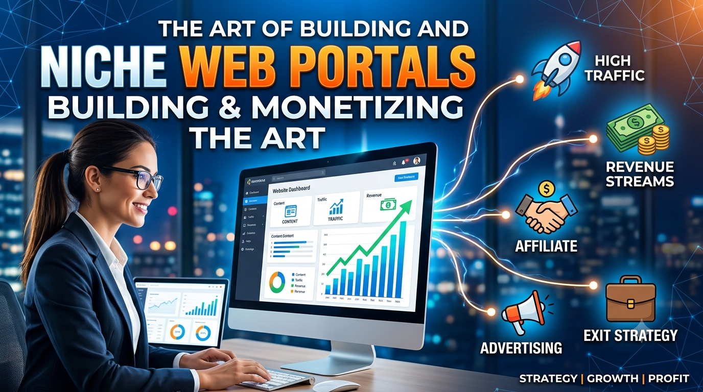 The Art of Building and Monetizing Niche Web Portals
