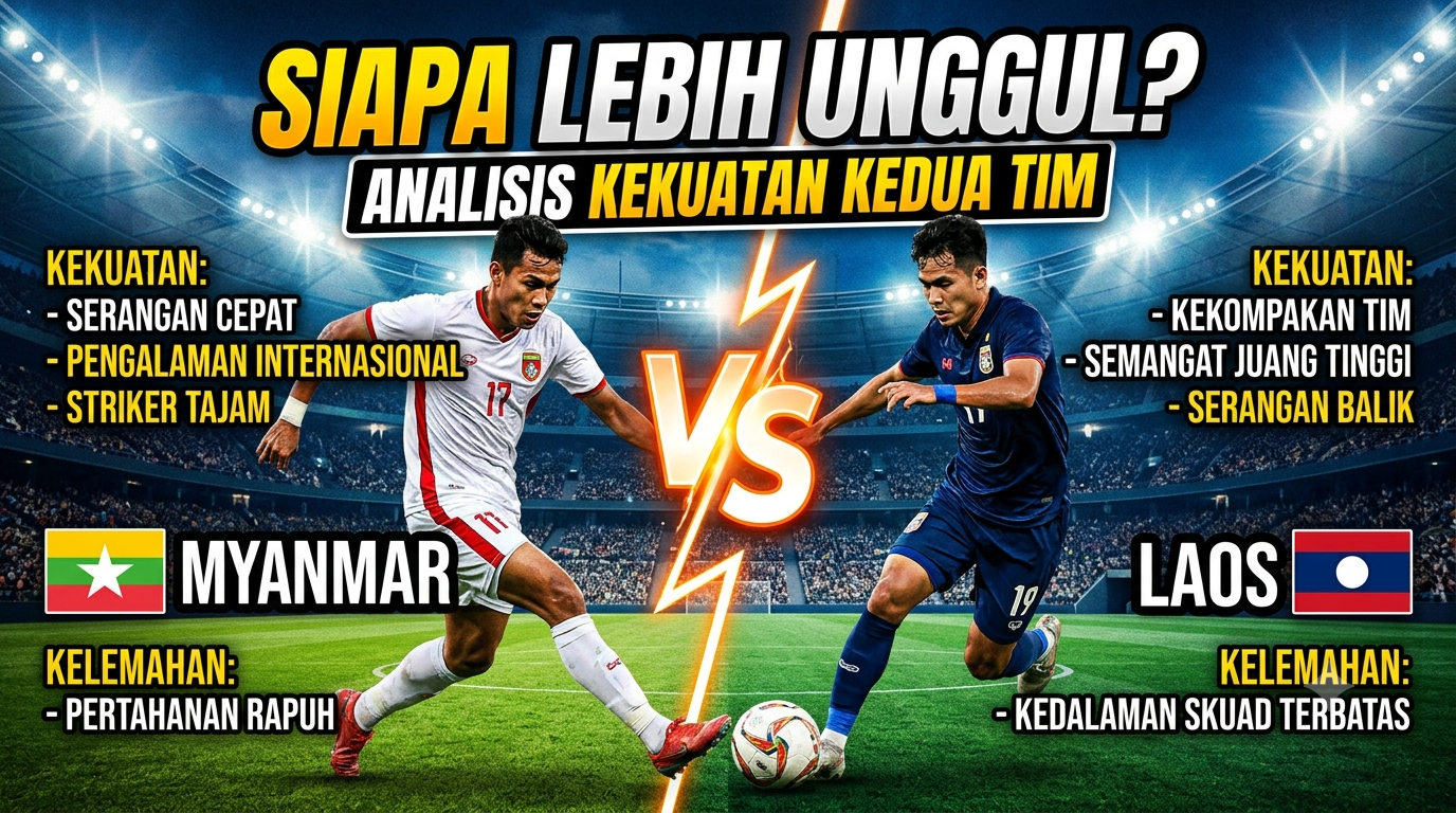 Myanmar vs Laos: Siapa Lebih Unggul? Analisis Kekuatan Kedua Tim