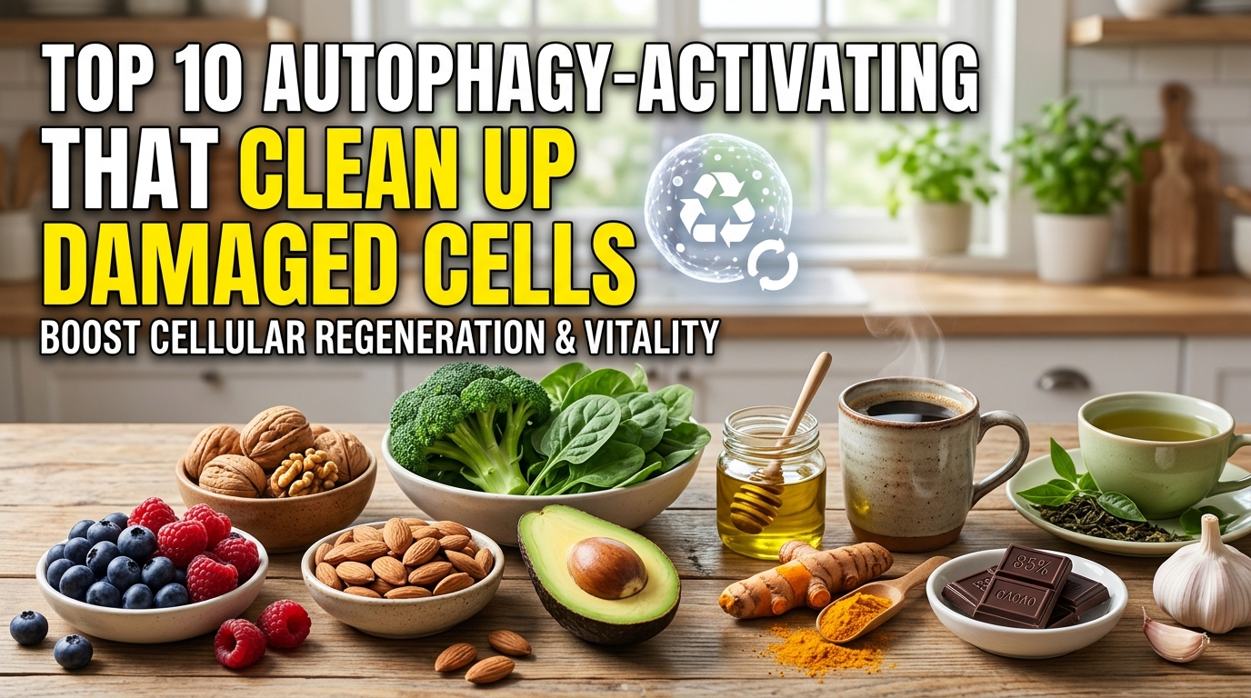 Top 10 Autophagy-Supporting Foods That Promote Cellular Health