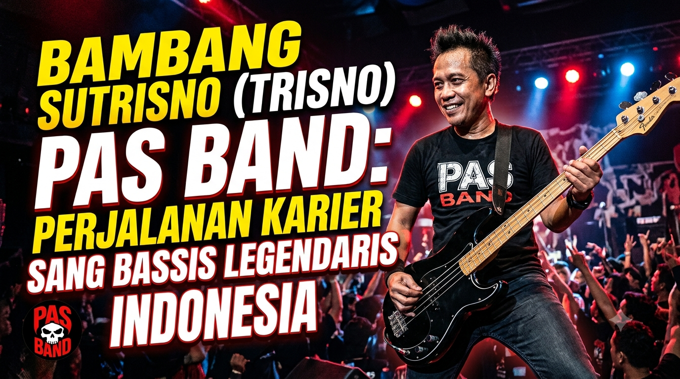 Profil Bambang Sutrisno (Trisno) PAS Band: Perjalanan Karier Sang Bassis Legendaris Indonesia