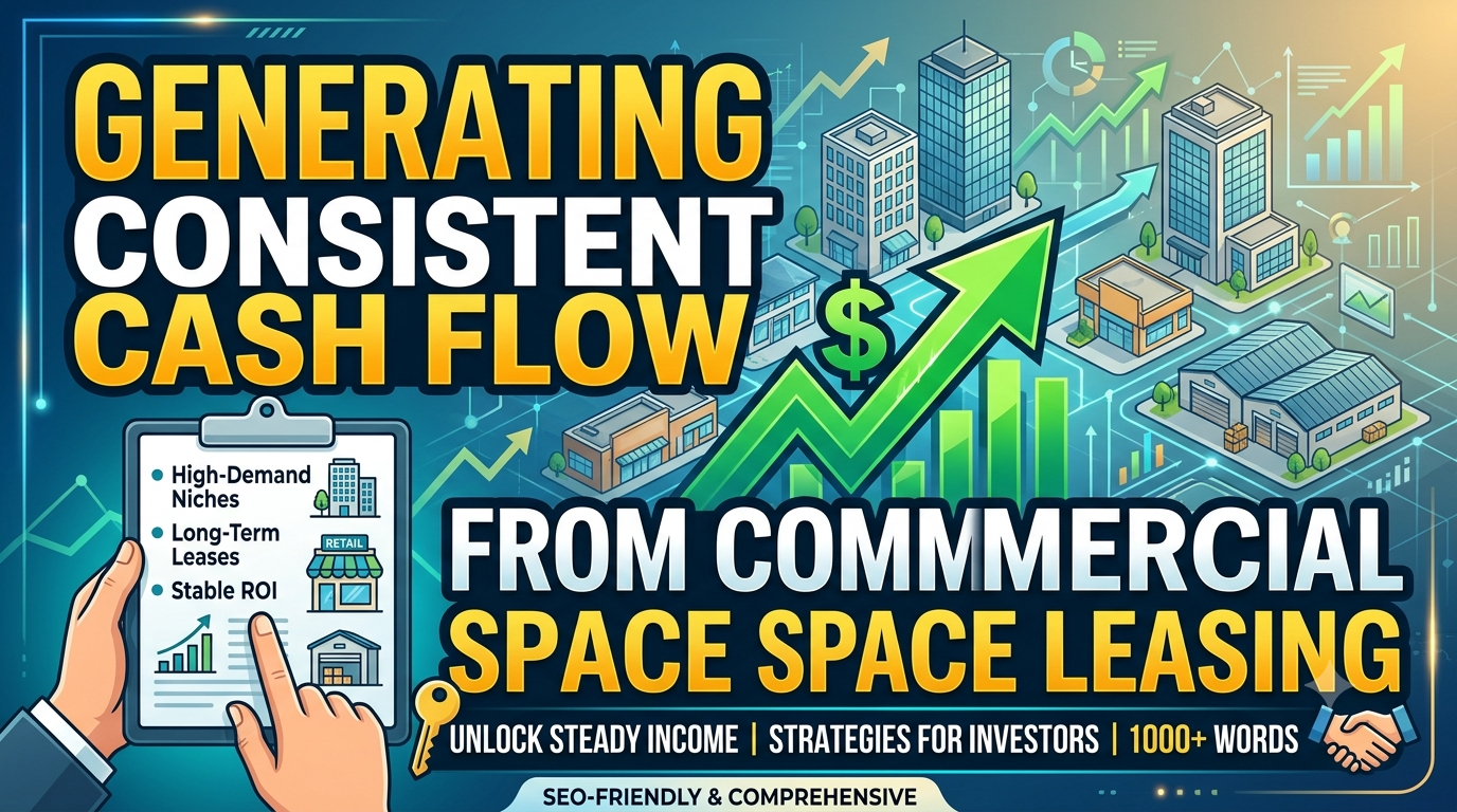 Generating Consistent Cash Flow from Commercial Space Leasing