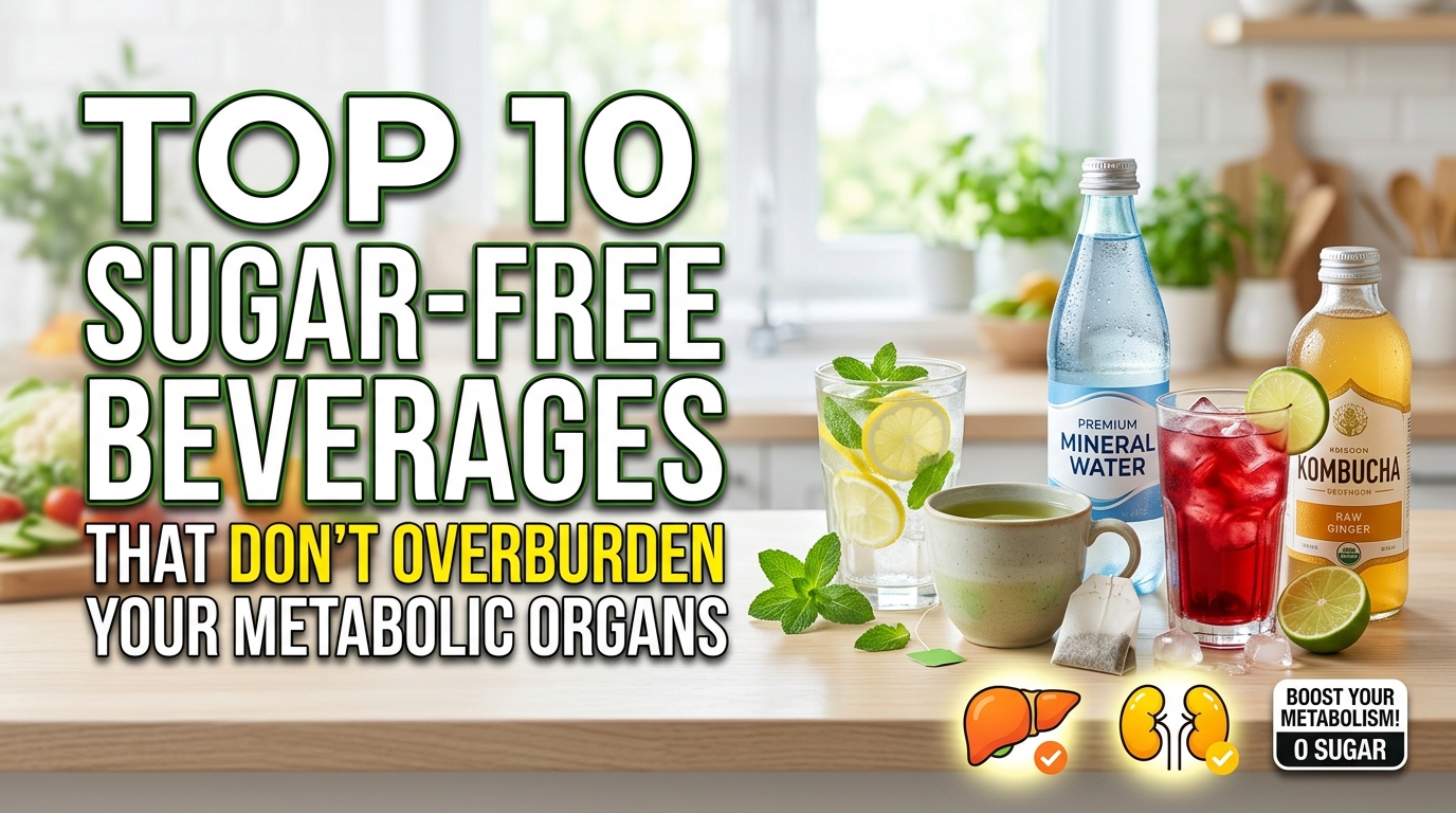 Top 10 Sugar-Free Beverages That Support Healthy Metabolism