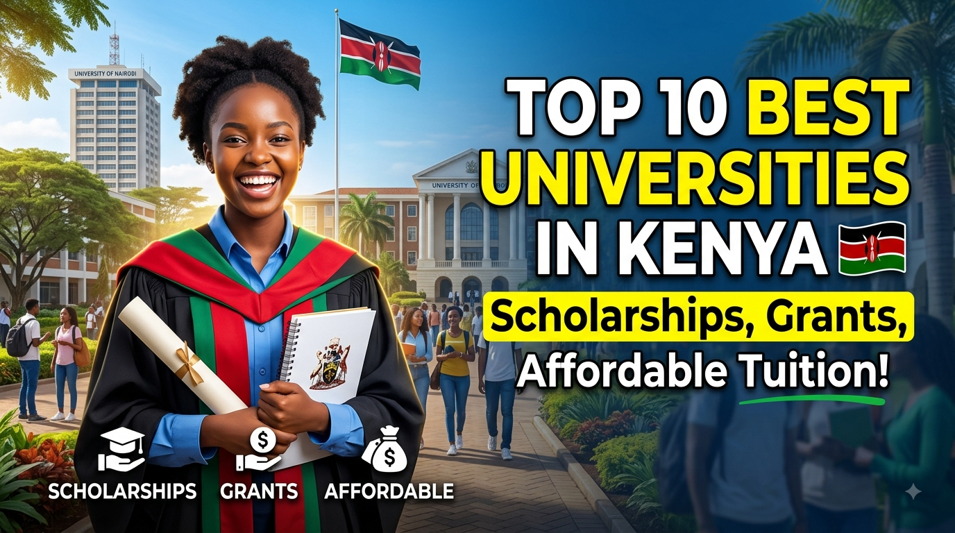 Top 10 Best Universities in Kenya: Scholarships, Grants, and Affordable Tuition