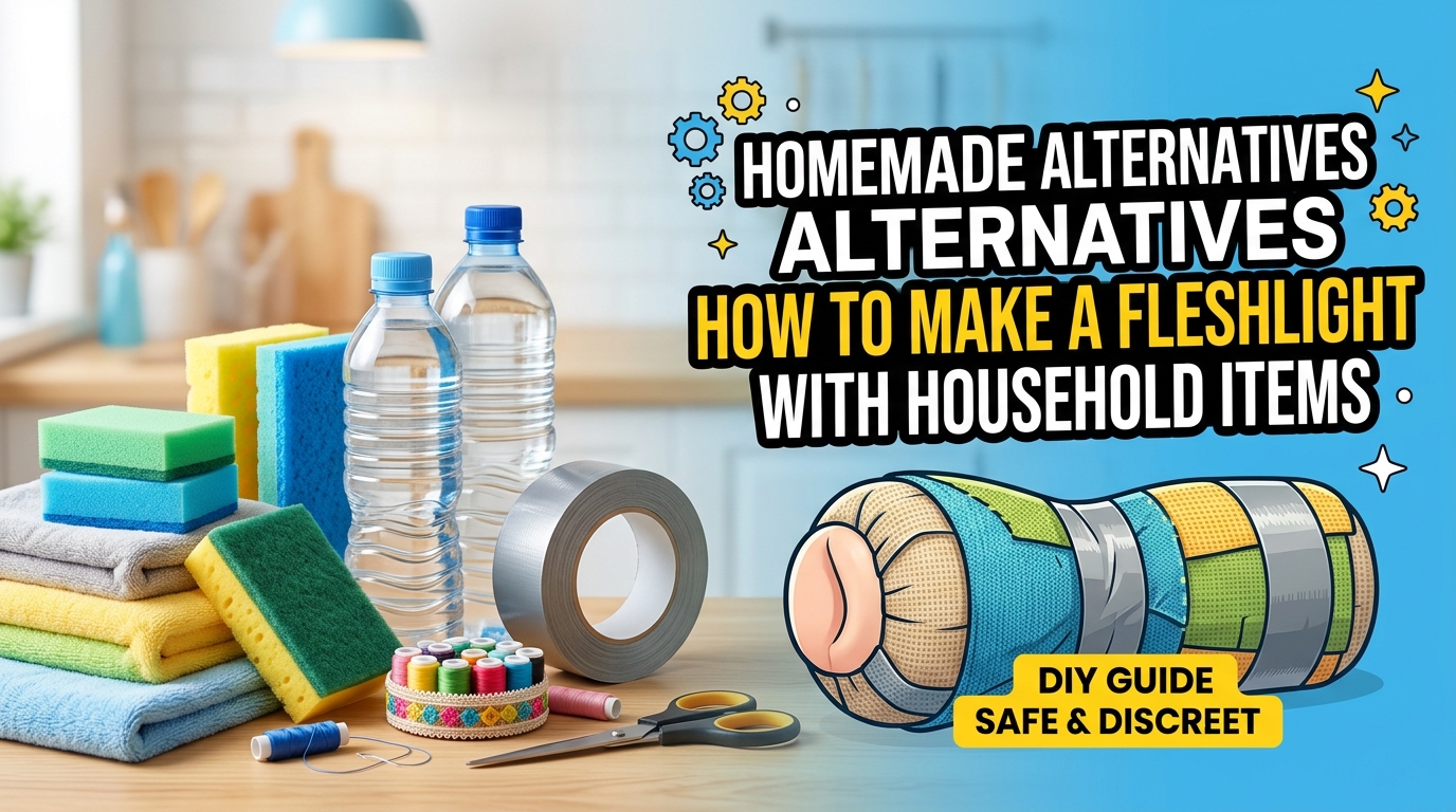Homemade Alternatives: How to Make a Fleshlight With Household Items