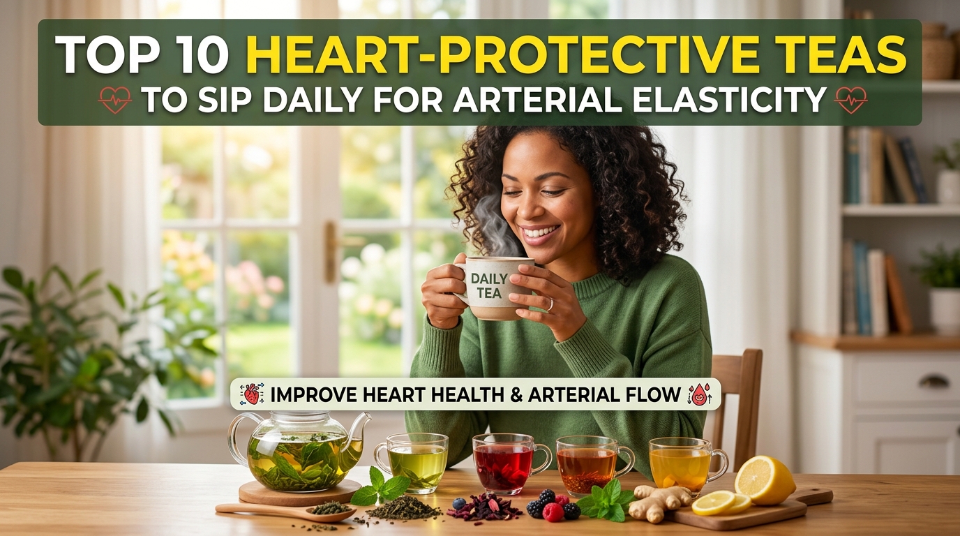Top 10 Heart-Protective Teas to Sip Daily for Arterial Elasticity