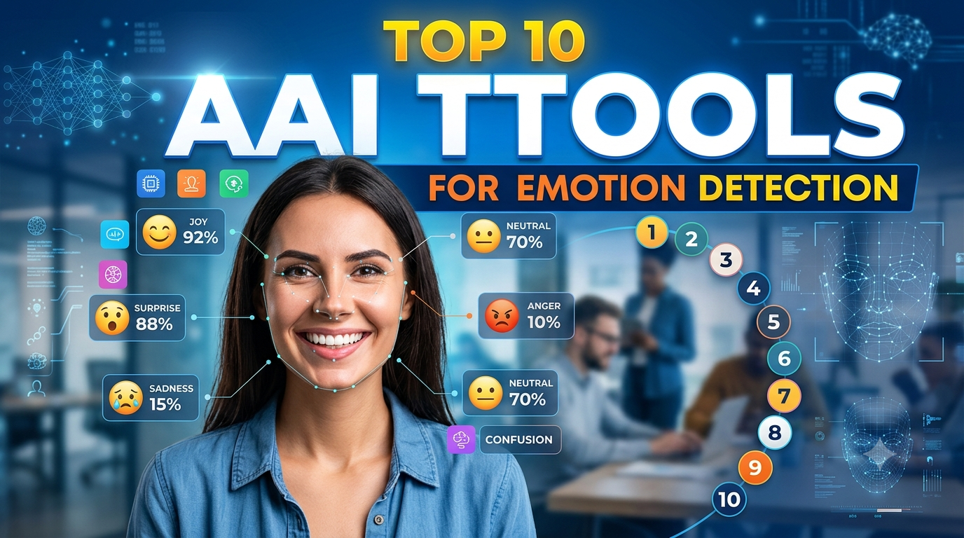 Top 10 AI Tools for Emotion Detection