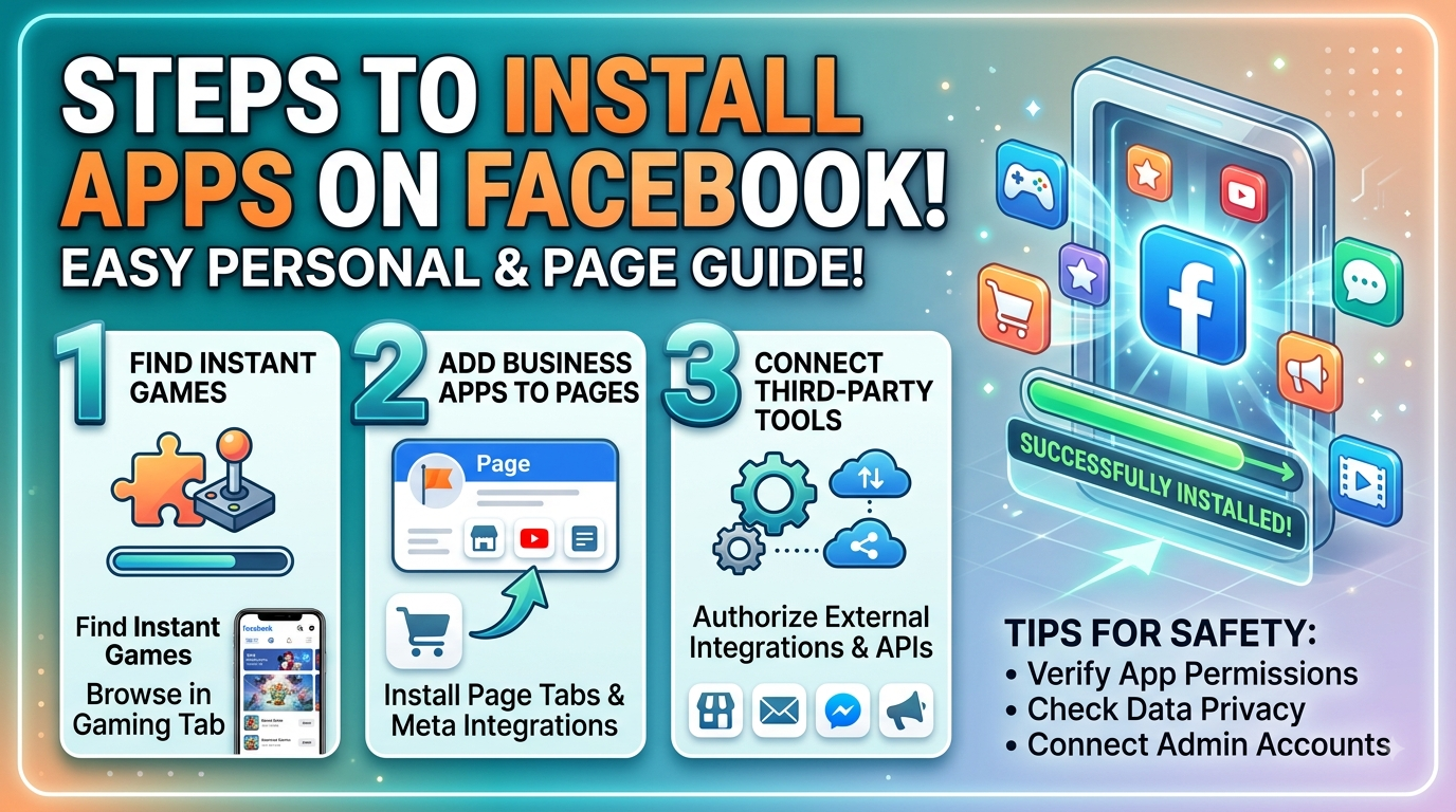 Steps to Install an App on Facebook: The Complete Step-by-Step Guide