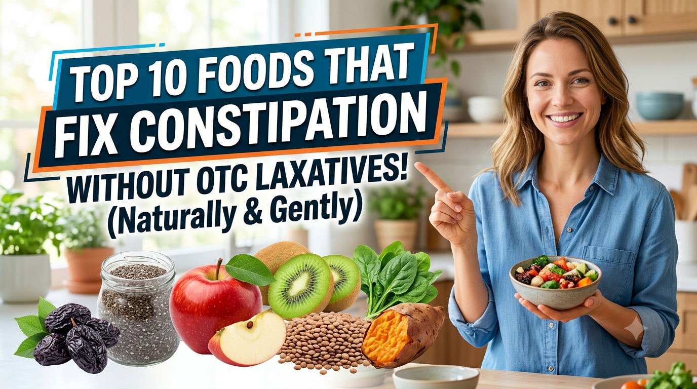 Top 10 Foods That Fix Constipation Without Over-the-Counter Laxatives