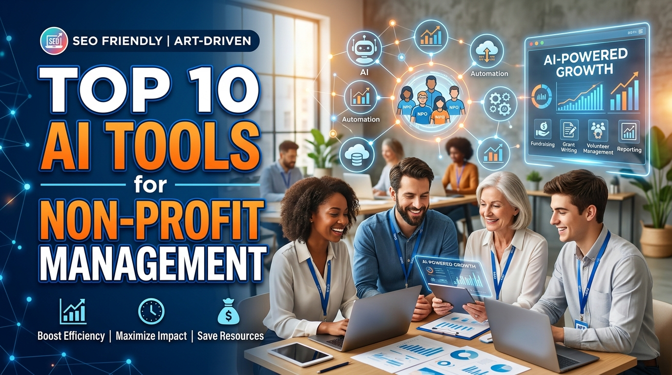Top 10 AI Tools for Non-Profit Management
