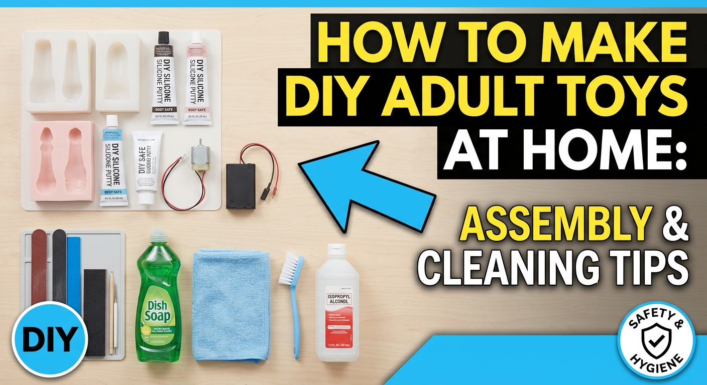 How to Make DIY Adult Toys at Home: Assembly and Cleaning Tips