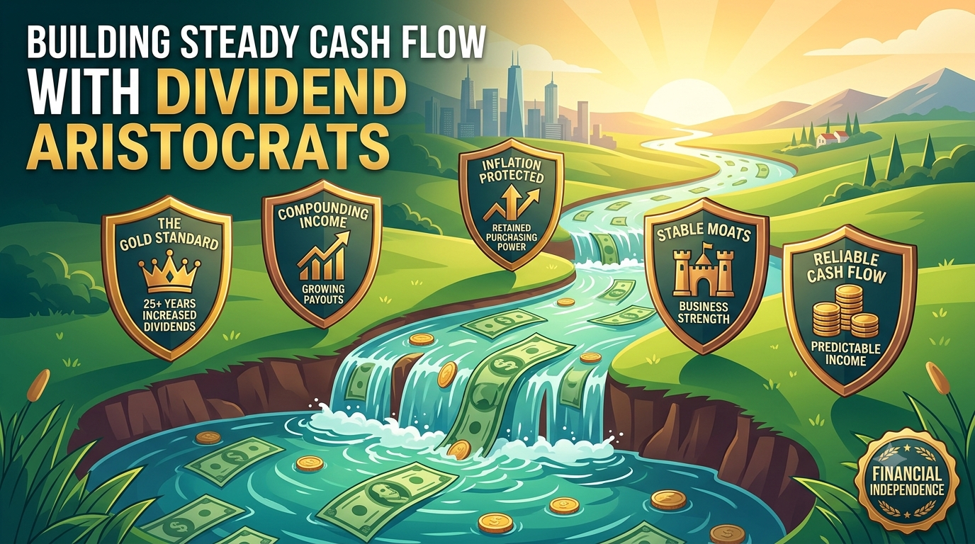 Creating Steady Cash Flow with Dividend Aristocrats: A Complete Guide to Reliable Passive Income