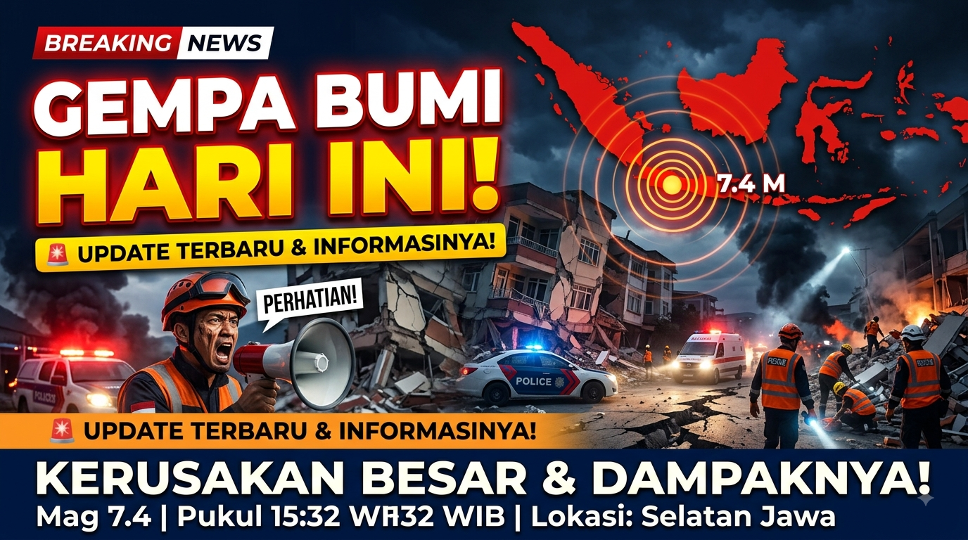Gempa Bumi (Earthquake) Hari Ini: Update Terbaru dan Informasinya