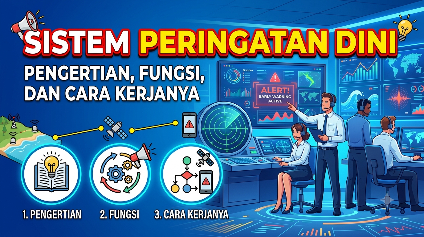 Sistem Peringatan Dini: Pengertian, Fungsi, dan Cara Kerjanya