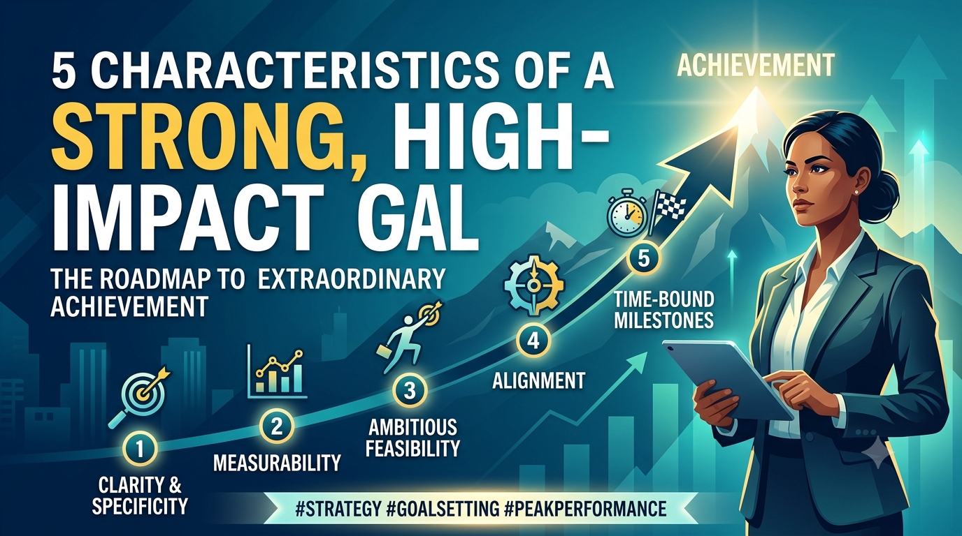 5 Characteristics of a Strong, High-Impact Goal