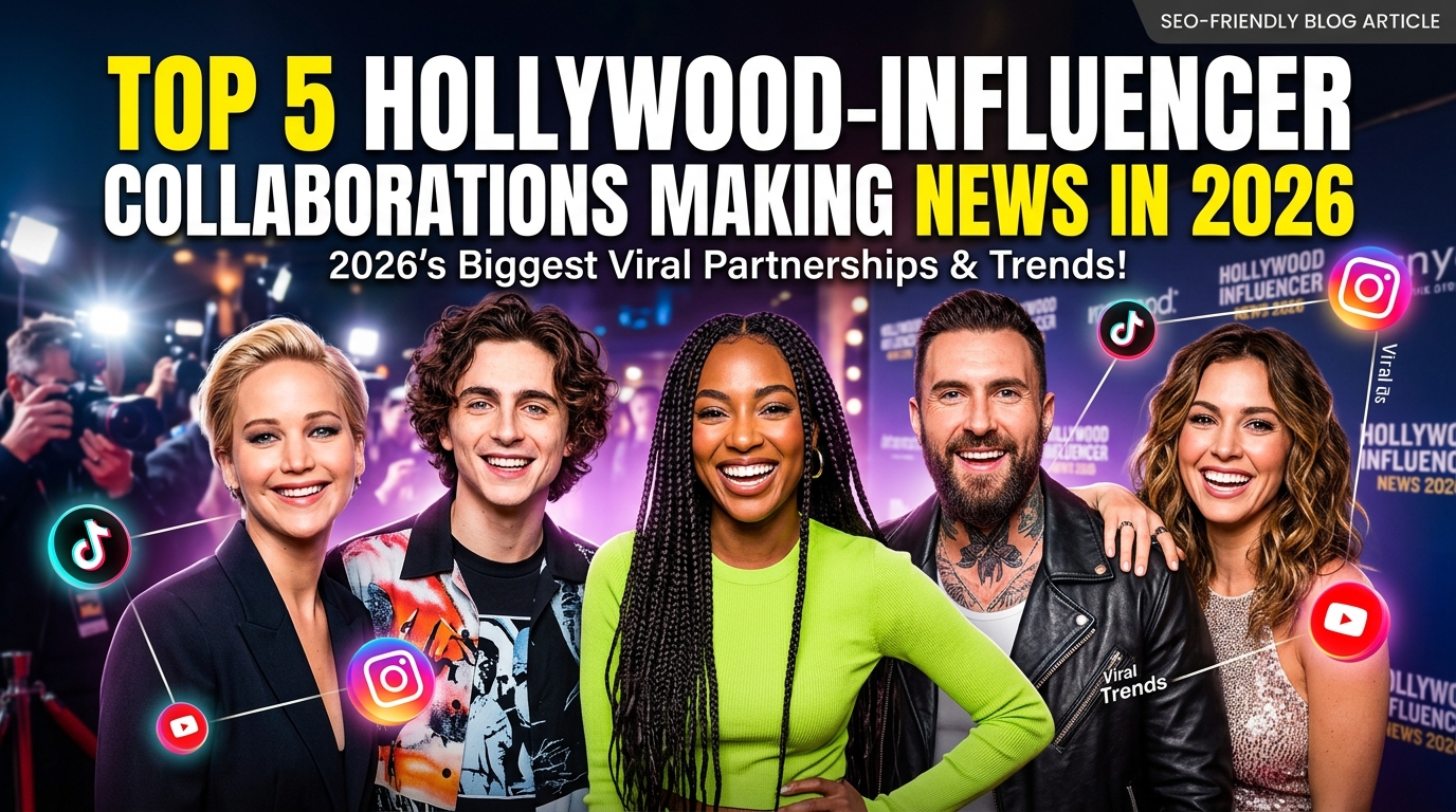 Top 5 Hollywood-Influencer Collaborations Making News in 2026
