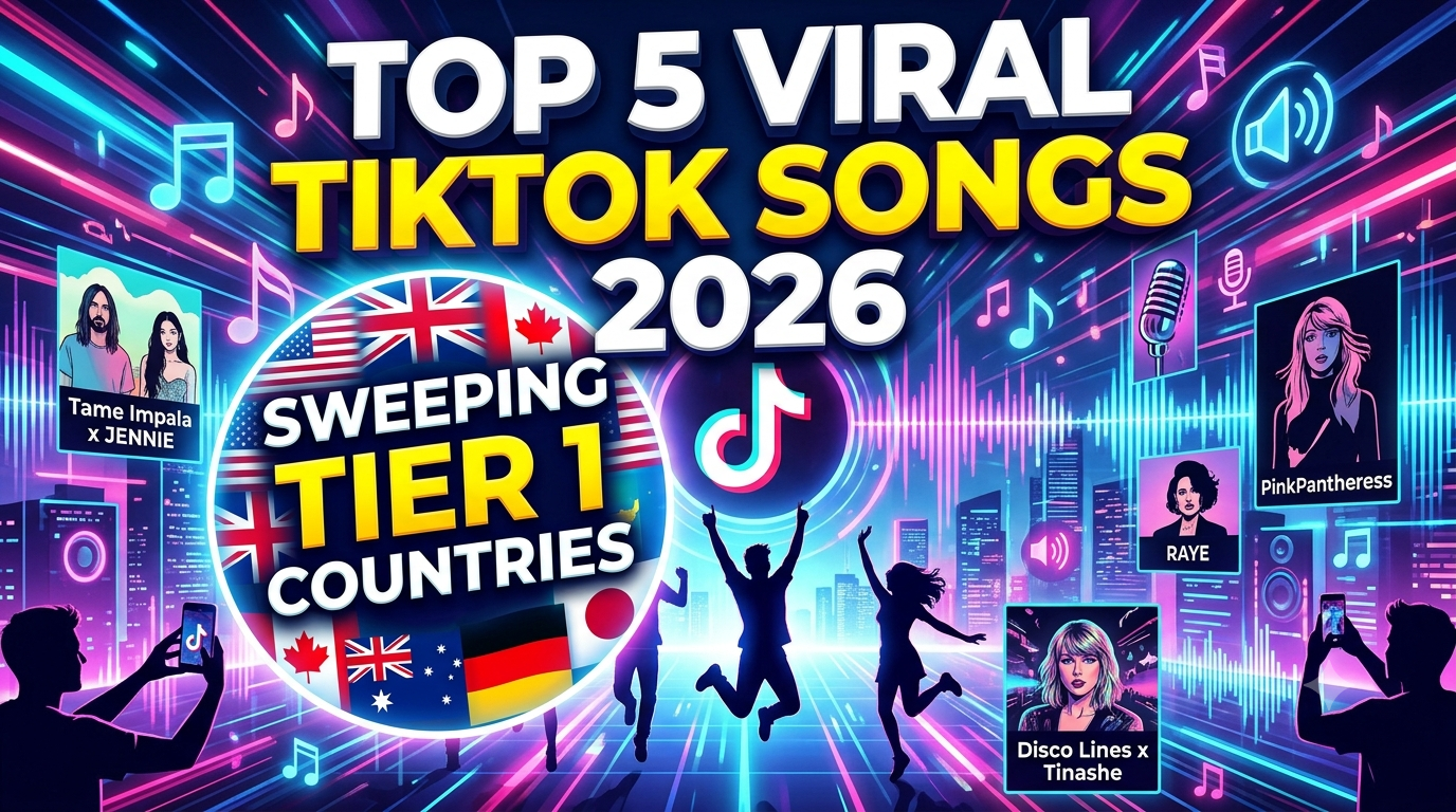 Top 5 Viral TikTok Songs Sweeping Tier 1 Countries in 2026