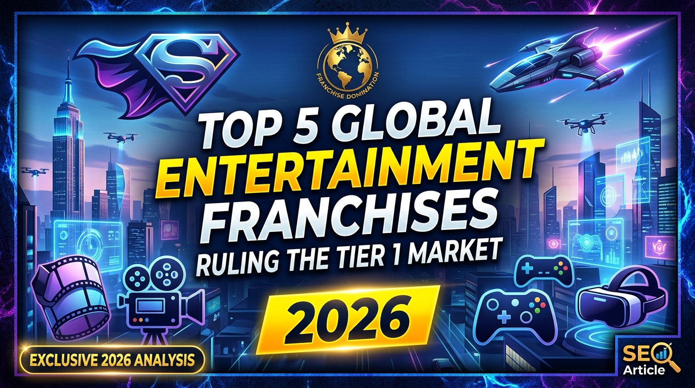 Top 5 Global Entertainment Franchises Ruling the Tier 1 Market in 2026