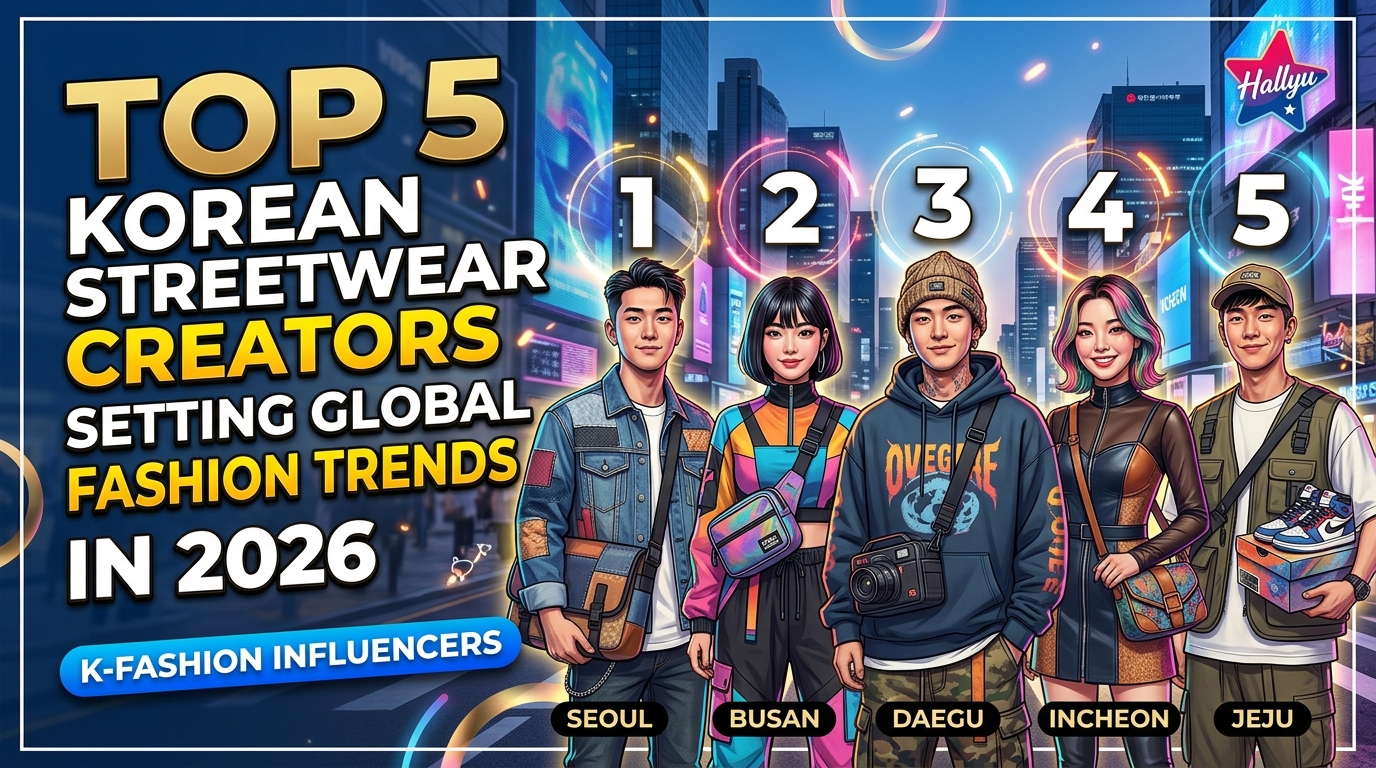 Top 5 Korean Streetwear Creators Setting Global Fashion Trends in 2026